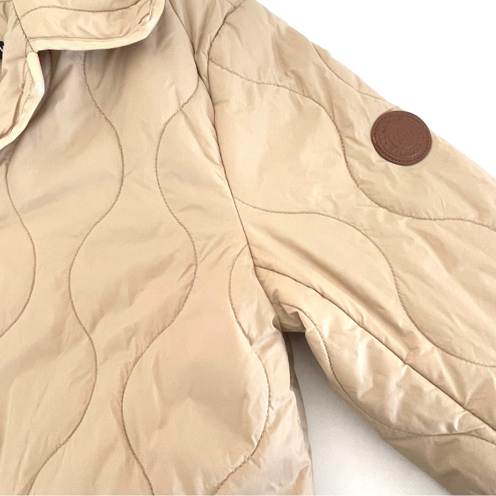 Lauren Ralph Lauren Black Label Onion Quilted Jacket in Natural Medium - Picture 7 of 16